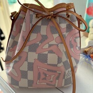 Louis Vuitton damier azur Tahitienne mini crossbody bag